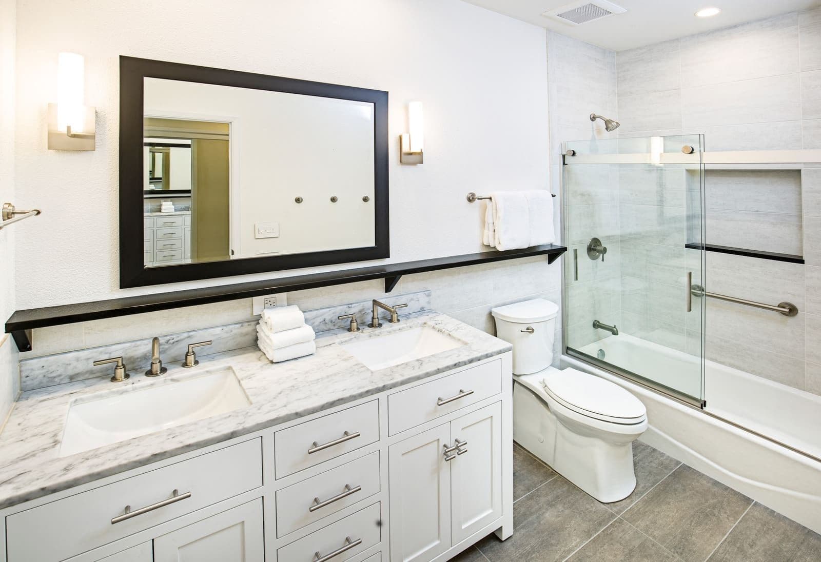 white bathroom