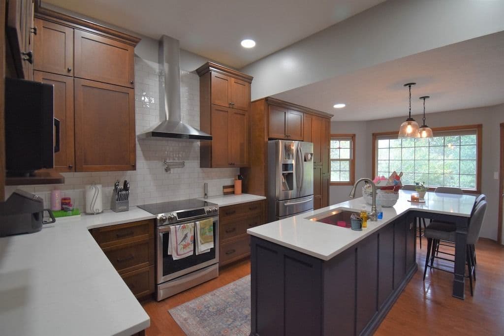 wood kitchen