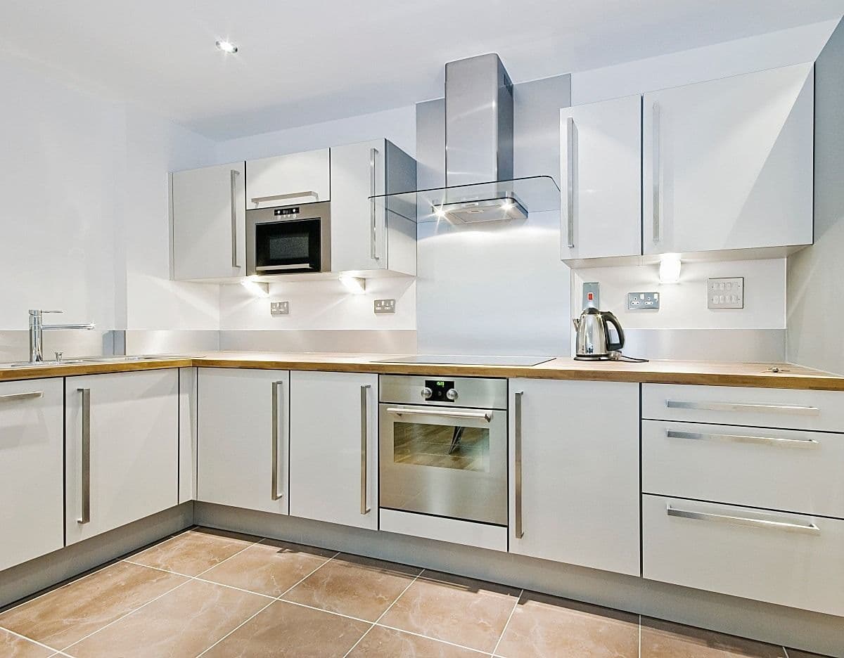 white kitchen