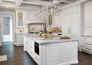 white cabinets
