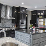Painted or stained kitchen cabinets