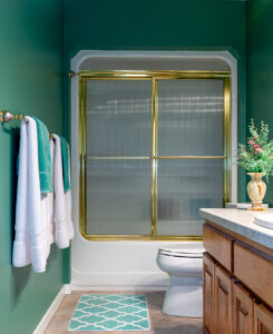 TTK green bathtub remodel in Springfield, MO